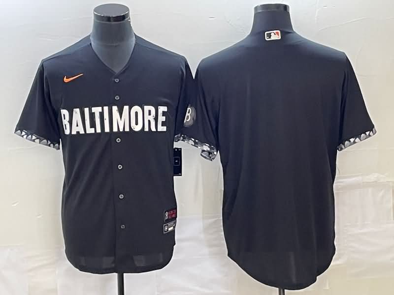 Baltimore Orioles Black MLB Jersey 02