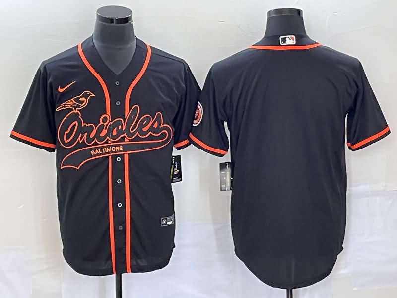 Baltimore Orioles Black MLB Jersey 03
