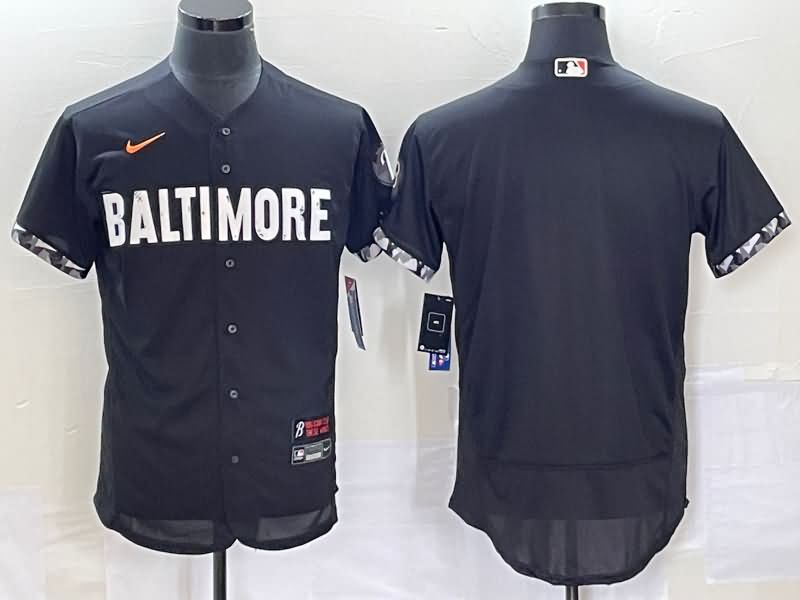 Baltimore Orioles Black Elite MLB Jersey 02