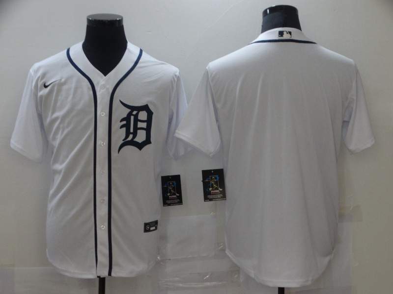 Detroit Tigers White MLB Jersey