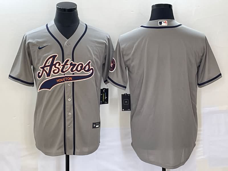Houston Astros Grey MLB Jersey 03