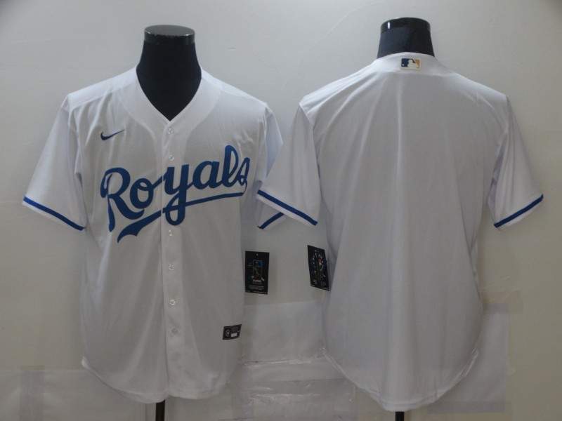 Kansas City Royals White MLB Jersey