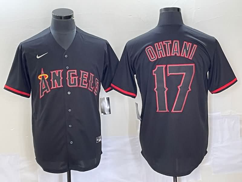 Los Angeles Angels Black MLB Jersey