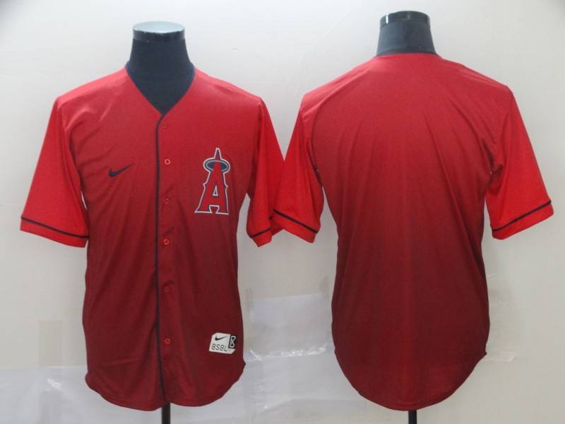 Los Angeles Angels Red Fashion MLB Jersey
