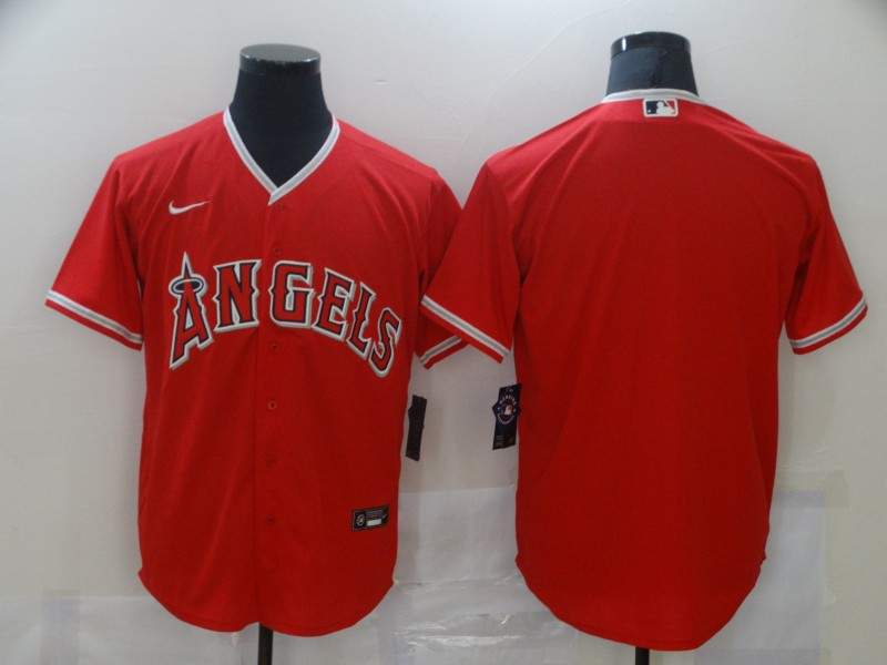 Los Angeles Angels Red MLB Jersey