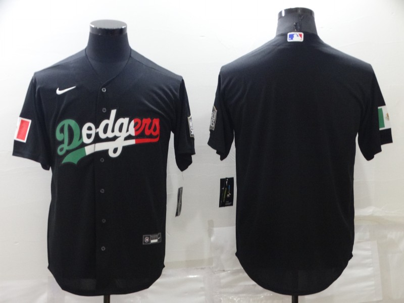 Los Angeles Dodgers Black MLB Jersey 02