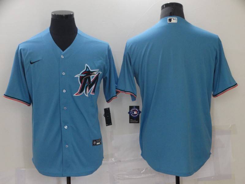 Miami Marlins Blue MLB Jersey