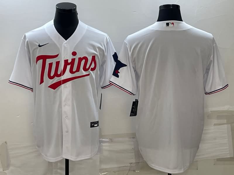 Minnesota Twins White MLB Jersey 02