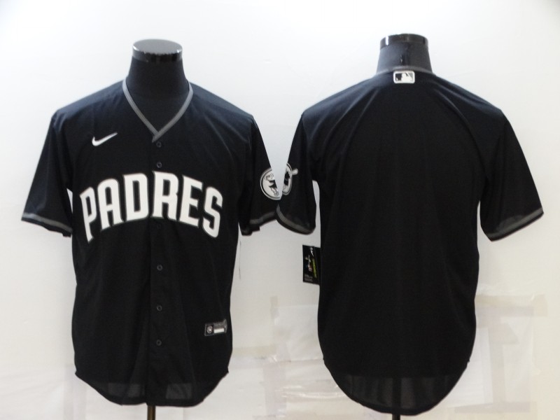 San Diego Padres Black MLB Jersey 02