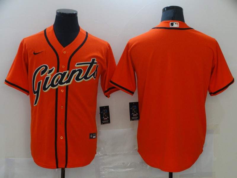 San Francisco Giants Orange MLB Jersey