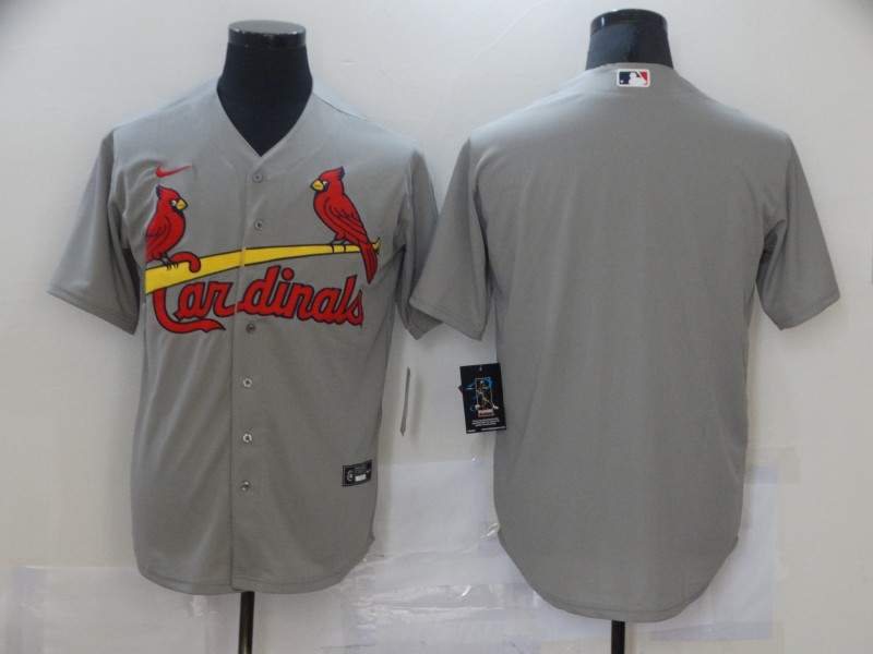 St. Louis Cardinals Grey MLB Jersey