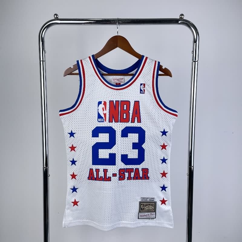 ALL-STAR 2003 White Classics Basketball Jersey (Hot Press)