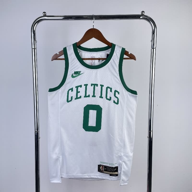 Boston Celtics 22/23 White Classics Basketball Jersey (Hot Press)