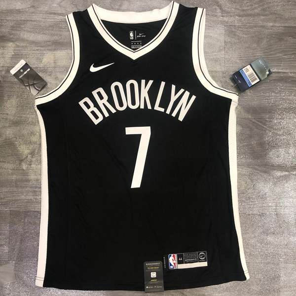 Brooklyn Nets 20/21 Black Basketball Jersey (Hot Press)