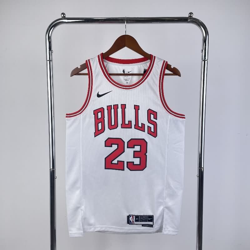 Chicago Bulls 22/23 White Basketball Jersey (Hot Press)