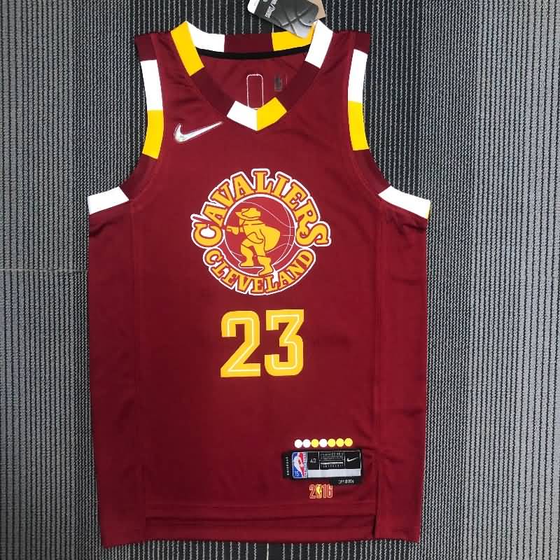 Cleveland Cavaliers 21/22 Red City Basketball Jersey (Hot Press)