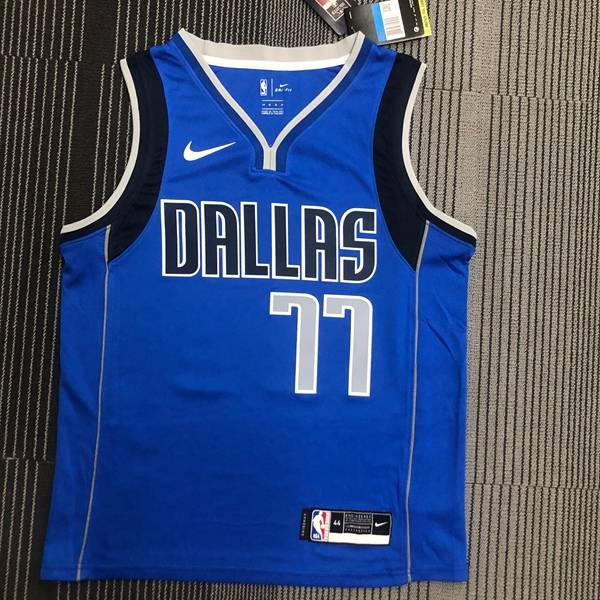 Dallas Mavericks 20/21 Blue Basketball Jersey (Hot Press)