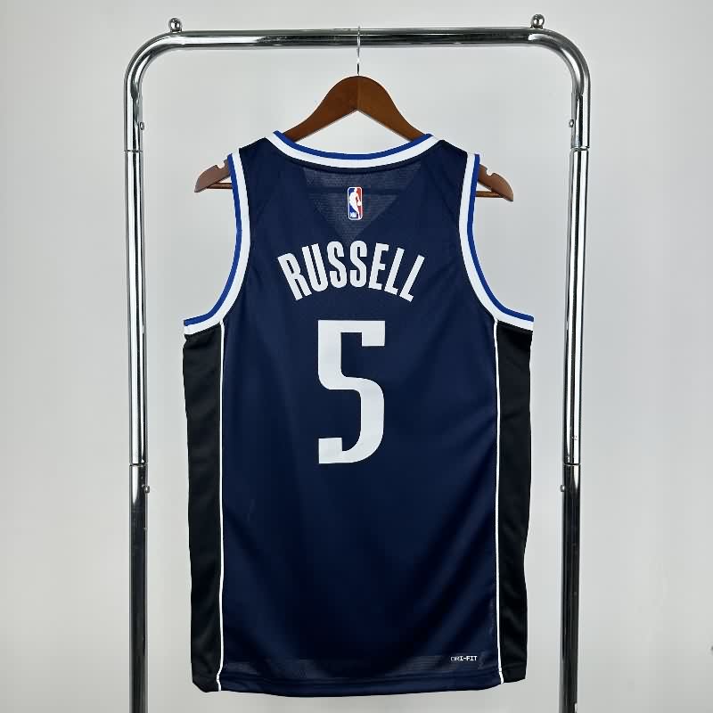 Dallas Mavericks 22/23 Dark Blue AJ Basketball Jersey (Hot Press)