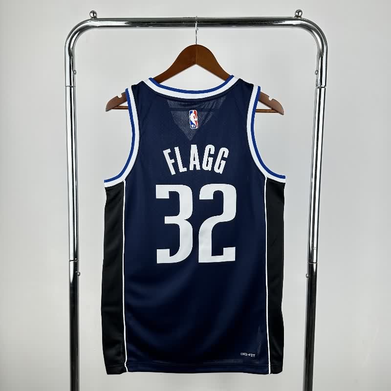 Dallas Mavericks 22/23 Dark Blue AJ Basketball Jersey (Hot Press)