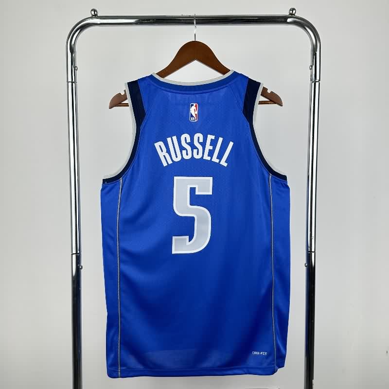 Dallas Mavericks 22/23 Blue Basketball Jersey (Hot Press)