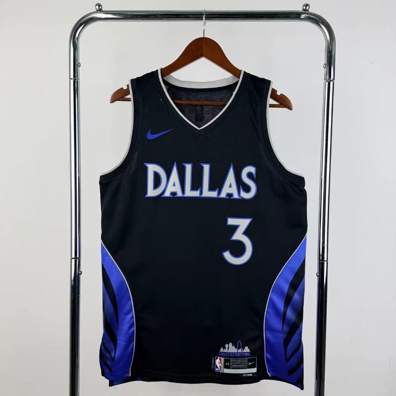 Dallas Mavericks 25/26 Black City Basketball Jersey (Hot Press) Dallas Mavericks 25/26 Black City Basketball Jersey (Hot Press)