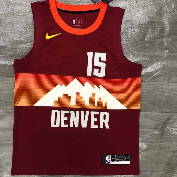 Denver Nuggets 20/21 Red City Basketball Jersey (Hot Press)
