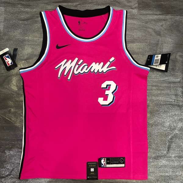 Miami Heat 2020 Pink City Basketball Jersey (Hot Press)