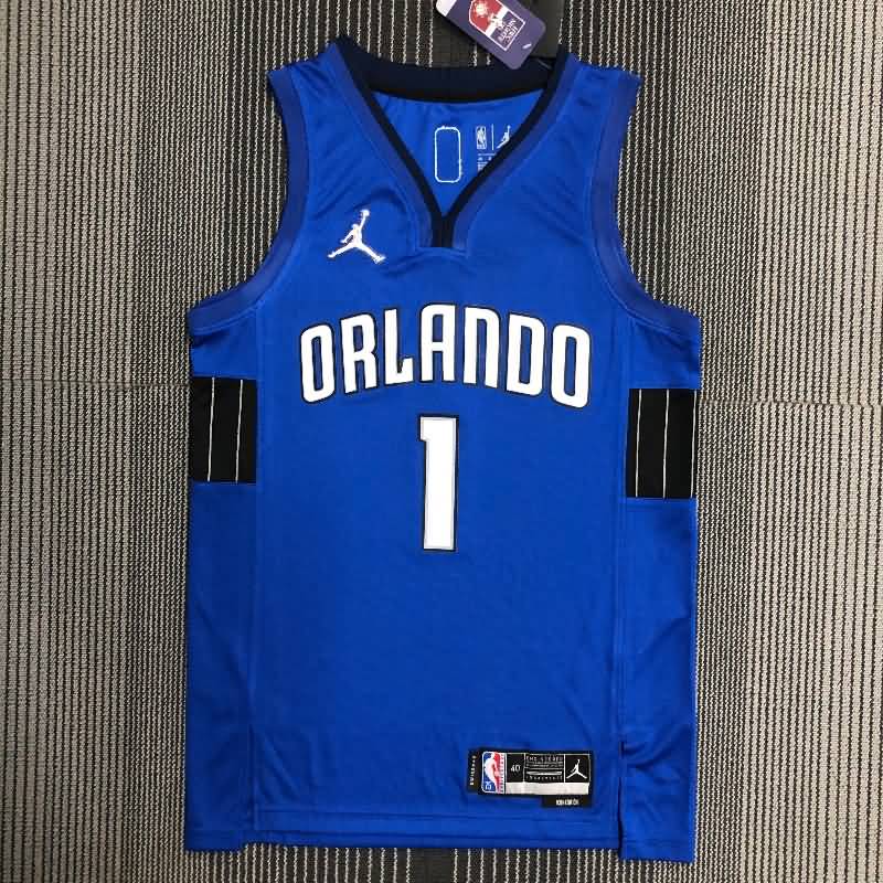 Orlando Magic 21/22 Blue AJ Basketball Jersey (Hot Press)