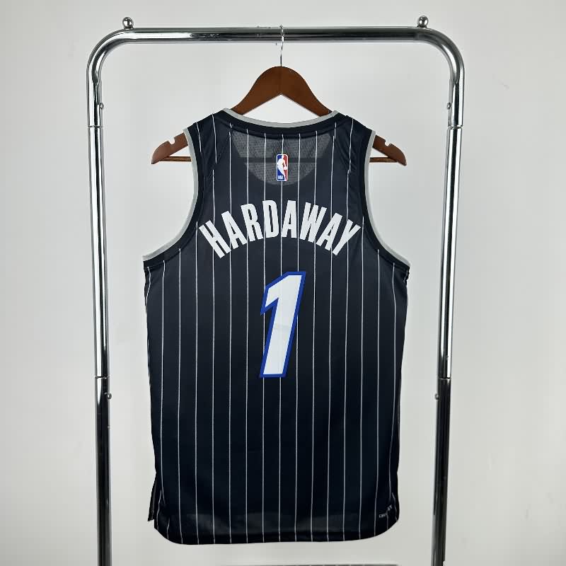 Orlando Magic 25/26 Black AJ Basketball Jersey (Hot Press)