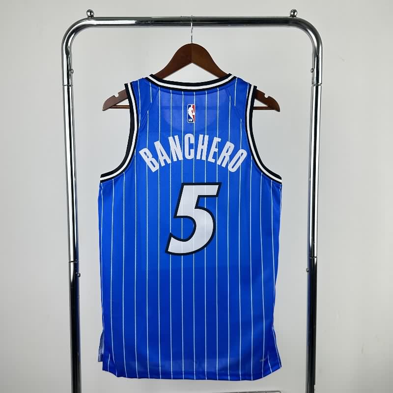 Orlando Magic 25/26 Blue Basketball Jersey (Hot Press)