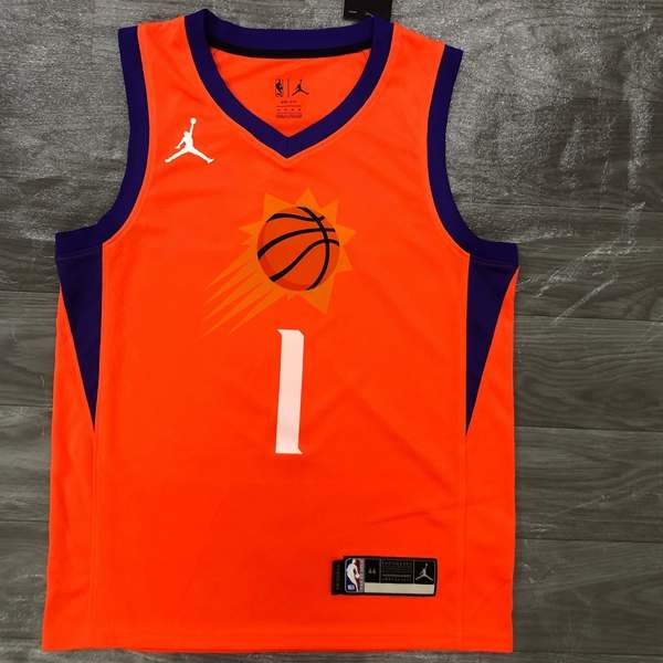 Phoenix Suns 20/21 Orange AJ Basketball Jersey (Hot Press)