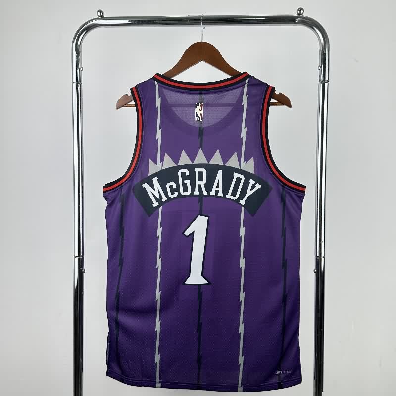 Toronto Raptors 25/26 Purple Classics Basketball Jersey (Hot Press)