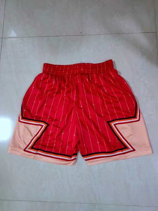 All Star 2020 Red Basketball Shorts