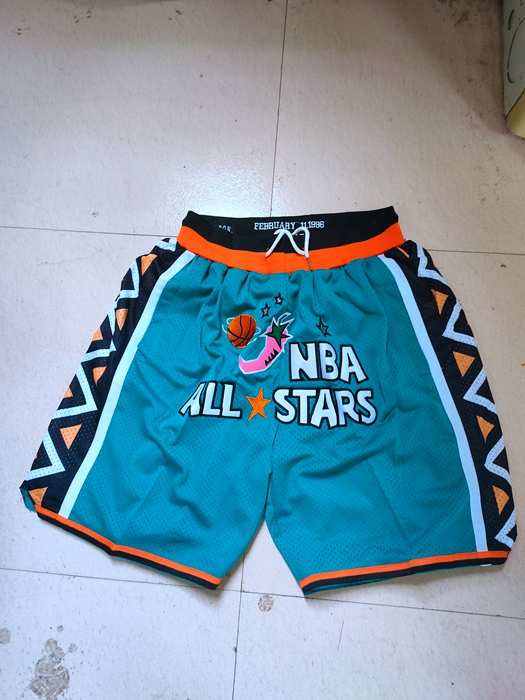 All Star 1996 Just Don Green Basketball Shorts