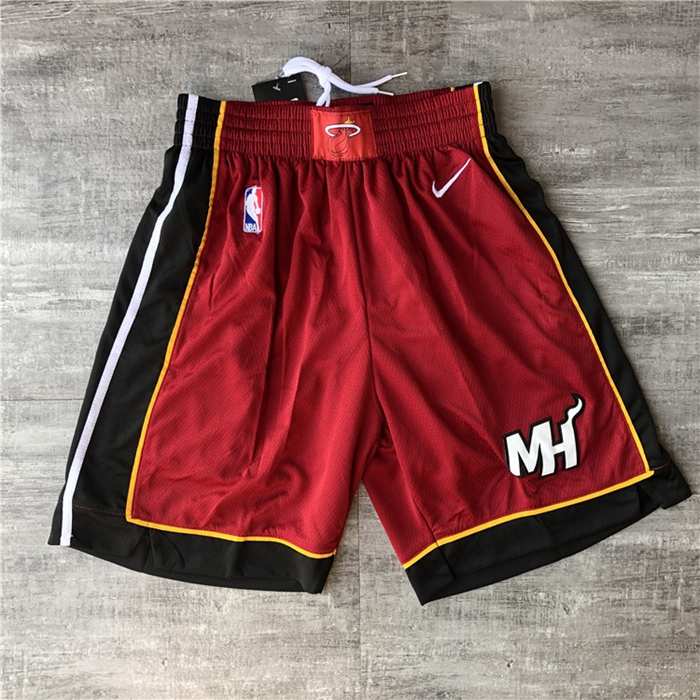 Miami Heat Red Basketball Shorts