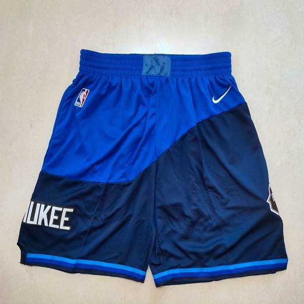 Milwaukee Bucks Blue City Basketball Shorts