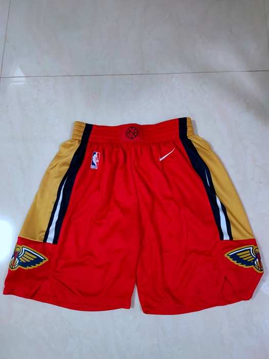New Orleans Pelicans Red Basketball Shorts