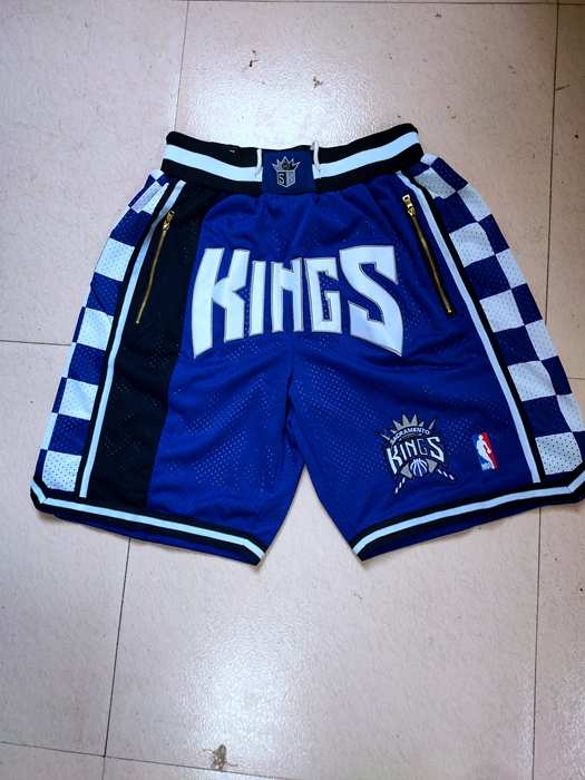 Sacramento Kings Just Don Purple Basketball Shorts 02