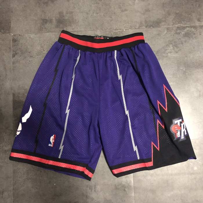 Toronto Raptors Purple Classics Basketball Shorts