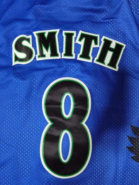 Atlanta Hawks 1986/87 SMITH #8 Blue Classics Basketball Jersey (Stitched)