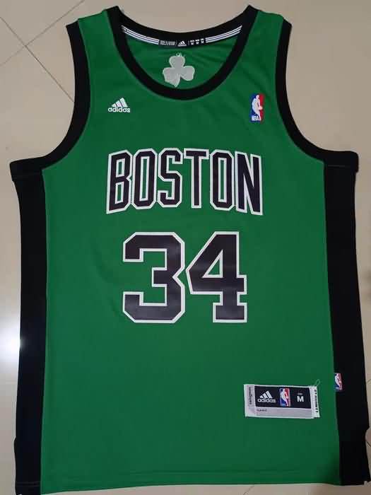 Boston Celtics PIERCE #34 Green Classics Basketball Jersey 02 (Stitched)