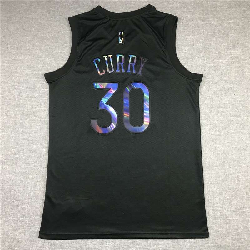 Golden State Warriors 20/21 CURRY #30 Black Basketball Jersey (Stitched)