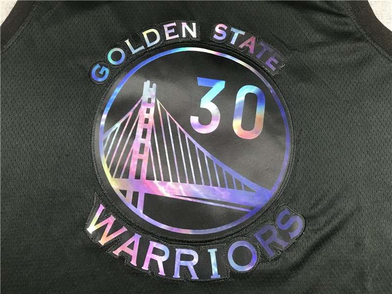 Golden State Warriors 20/21 CURRY #30 Black Basketball Jersey (Stitched)