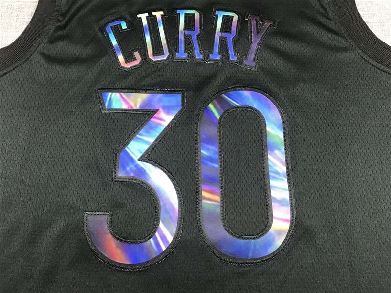 Golden State Warriors 20/21 CURRY #30 Black Basketball Jersey (Stitched)
