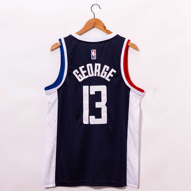Los Angeles Clippers 20/21 GEORGE #13 Black City Basketball Jersey (Stitched)