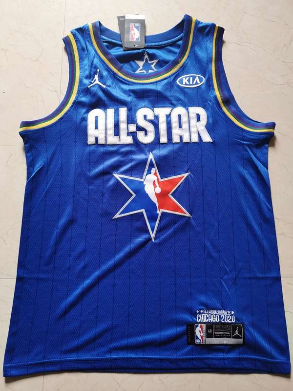 Los Angeles Clippers 2020 LEONARD #2 Blue All Star Basketball Jersey (Stitched)