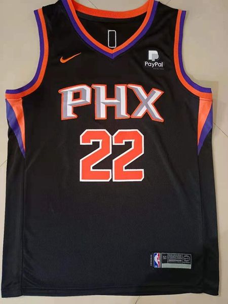 Phoenix Suns 20/21 AYTON #22 Black Basketball Jersey (Stitched)
