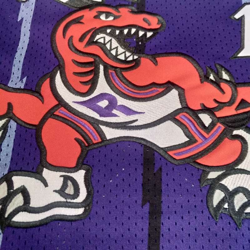 Toronto Raptors 1998/99 MCGRADY #1 Purple Classics Basketball Jersey (Closely Stitched)