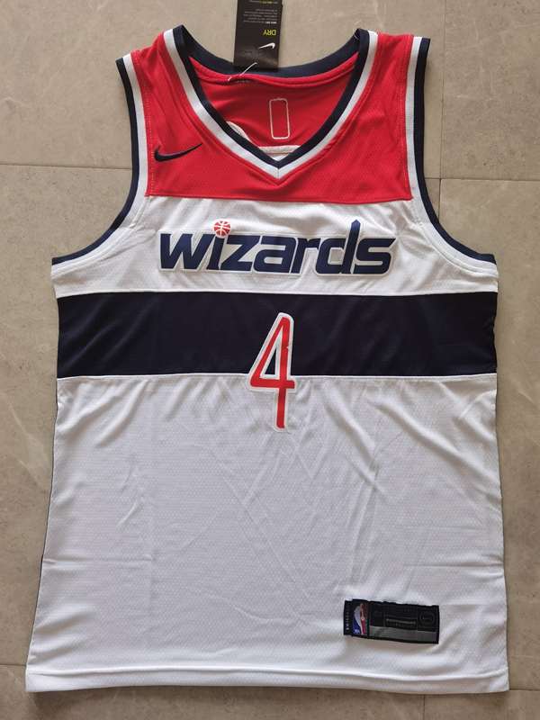 Washington Wizards 20/21 WESTBROOK #4 White Basketball Jersey (Stitched)