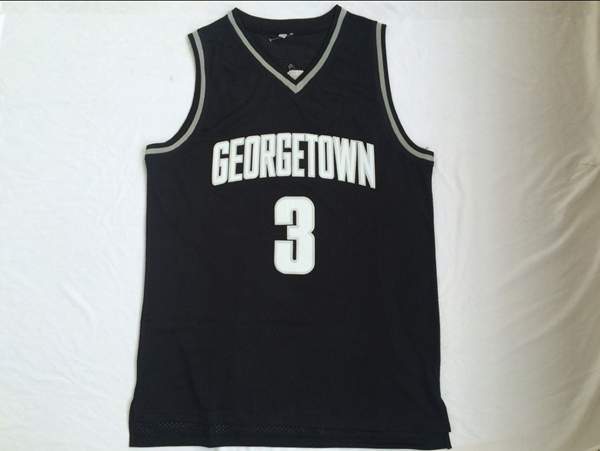 Georgetown Hoyas IVERSON #3 Black NCAA Basketball Jersey